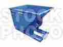 011-010335-2 Undisclosed Generic Steel Tilt Hopper 1 4 Cubic Yard Good