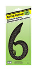 Dc-3-6 029069102067 Number House Blk Products Co Pkg Of