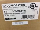 Dcs202-5100 07171502 Tpi Corporation Disconnect Switch Dcs202-5100 07171502 Tpi Corporation Disconnect Switch