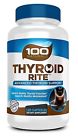 100 Naturals Thyroid Rite Support Supplement Iodine Complex 120 Capsules Metabolism 638170968754 100 Naturals Thyroid Rite Support Supplement Iodine Complex 120 Capsules Metabolism 638170968754