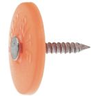 114prcap1 Plastic Round Cap Roofing Nails 0764666187436