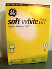 90005 11753 Ge Soft White Watt Incandescent Lightbulbs Dimmable