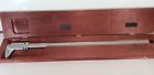 123e M Starrett Master Vernier Caliper With Case
