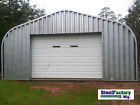 20x25x12 Steel Building Residential Metal Garage Two Car Storage Diy Factory Kit