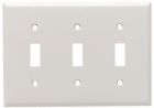 2141w Eaton Standard White Toggle Plate Pack 032664316401