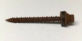 Ct10152502tbwp 2500 Pcs. 10 X 1-1/2inch High Low 1/4inch Corten Woodx Self Tapper