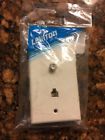 40259-w Leviton White Wall Plate Jack Plastic Number Of Gangs Cable
