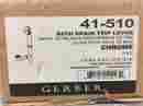 41-510 N A Gerber Bath Drain Trip Lever Pvc Chrome New