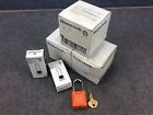 410orj Master Lock Lot Of Model Zenex Thermoplastic Safety Padlocks