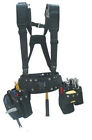 43-50 Journeyman New Carpenter Contractor Tool Belt With Harness Xl Size Waist