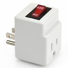4838 Bindmaster New Prong Grounded Single Port Power Adapter For Outlet