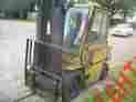 5000lb Cat Caterpillar Forklift Enclosed Cab V50 Lift Capacity Sideshift Lp Gas