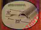 5107586 Ace 36 Low Profile Aluminum With Vinyl Seal Threshold Inch By 3 8