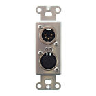 5121ss Pathway Modular Insert Xlr Jacks Stainless Steel 643129370496
