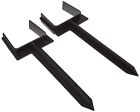 85-210 85210 Amerimax Black Downspout Anchor Plastic Grey Per Pack 049821852108