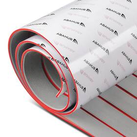 B0d97rjks2 Abahub 96x45.6 Inch Eva Foam Boat Decking Self-adhesive Faux Teak Marine Flooring