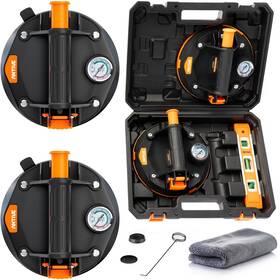 Antive Msc02 Glass Suction Cup Lifter 265 Lbs 2 Pack 8 Inch Heavy Duty Vacuum Sucti