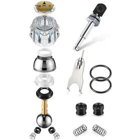 Avenuebool Sue-avenuebool-0228 Acrylic Single Handle Trim Set With Push Button Diverter Compatible Del