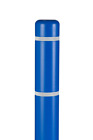 Bc452bw Bollardgard Bollard Cover Blue With White Reflective Tapes 649906602460