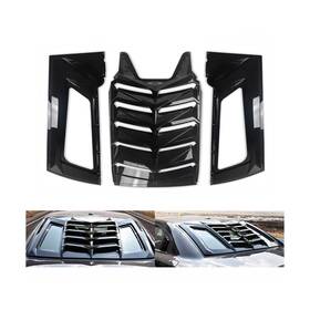 Beoc Alh-byc-zm-1523 Rear Window Louver For Dodge Charger 2011-2023 Windshield Sun Shade Cover La