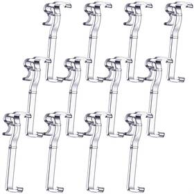 B08m3v7pc2 Blulu 20 Pieces 3.25 Inch Valance Clips For Blind Window Blinds Hidden Clip Clear Plas