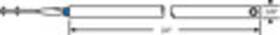 Hwb-tp-t3 Brixwell 83-24b 24in Tilt Tube Balance 3/8in Blue Bearing Hwb-tp-t3/8s-24 Inch -bl