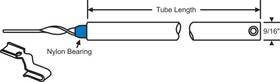 Brixwell 85m-31b-2 31in Clip-on Non-tilt Balance With 70-540a Bracket Attd