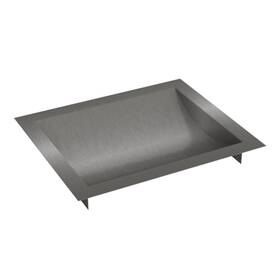 Cdt1210b Brixwell 12 Inch X 10 Deep High Standard Drop-in Deal Tray Brushed Stainless Steel