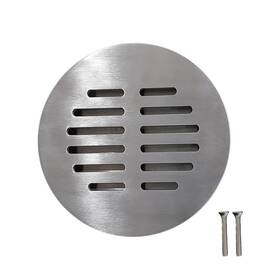 Sst5bs Brixwell Speak Thru Brushed Stainless Steel 5 Inch Diameter