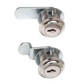 C.r. Laurence D805bn Crl Brushed Nickel Cam Lock - Randomly Keyed