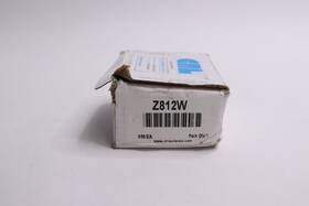 Z812w C.r Laurence Flat Base Clamp Square Type Zinc White 1/2 Inch