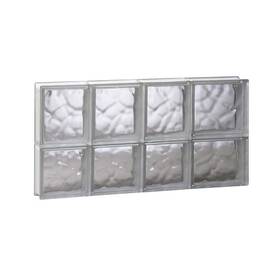 2614sdc Clearly Secure Secureglass13.5 Inch X 25 3.1 Block Window Frameless Wave Non-vented