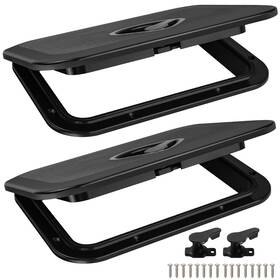 B0f2mgvph6 Cllomagy Marine Boat Deck Hatch Cover Lid Access Door 10.63x14.76 Inch Waterproof Black 2