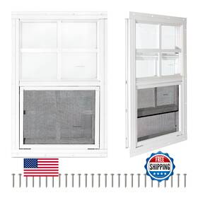 B0dpmdkzk5 Colorpapa 2 Pack 24 Inch X27 Flush Mount Sliding Shed Windows Tempered Glass