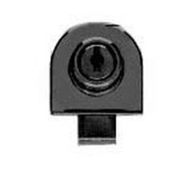 Eh208 Cr Laurence C.r. Crl Black Chrome Single Glass Door Lock