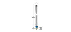 Fj2630 Cr Laurence Crl 26 Inch Tubular Spiral Non-tilt Window Balance Blue Bushing