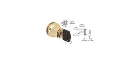 Lk52 Cr Laurence Crl Brass Lock For Cabinet Glass Door