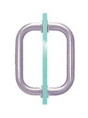 Bm8x8ch Crl C.r. Laurence Polished Chrome 8 Inch Bm Series Tubular Back-to-back P