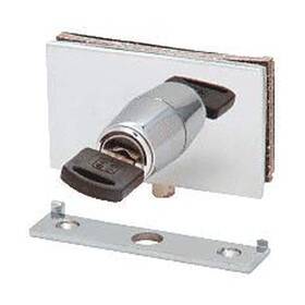 Eh102 Crl C.r. Laurence Chrome Square Plunger Lock With Strike