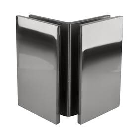 Ge090ch Crl Chrome Geneva Series Glass-to-glass Bracket