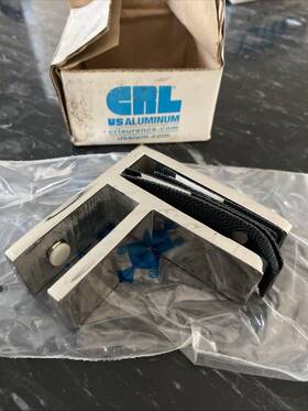 Gga298 Crl Glass To Corner Clamp Set Of 9