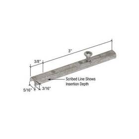 H3758 Crl 9/16 Inch Spiral Balance Pivot Bar