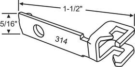 Crl H3920b 5/16 Inch Wide Sash Carrier For Fm 3/8 Spiral Balance 25 Pack