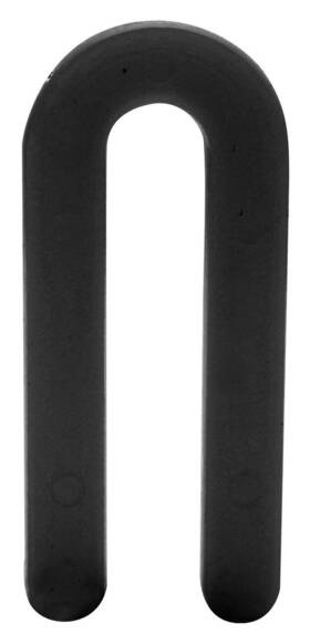 Phs14-xcp100 Crl Black 1/4 Inch X 3-1/2 Plastic Horseshoe Shims - Pack Of 100