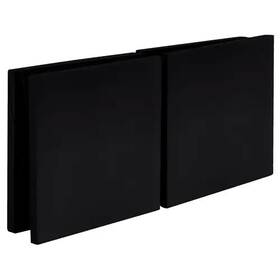 Sgc188mbl Crl Matte Black Square 180 Degree Glass-to-glass Movable Transom Clamp