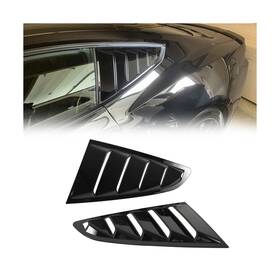 Crmdf Syh-ld020 Side Window Louver For Ford Mustang 2024 2025 Windshield Sun Shade Cover W Inch
