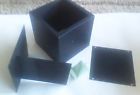 Cu-622-a Bud Industries Nos Alum Utility Box Black Rinkletex Oop