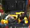 Dc4cpka Dewalt 4pc 18v Cordless Set Dc970 Drill Dw938 Sawzall Dw936 Saw Used