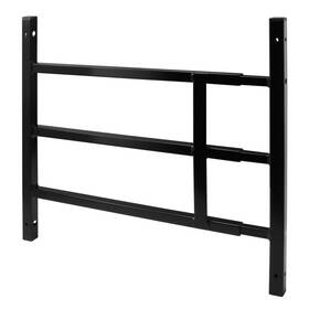 B00e7psq50 Defender Security Prime-line S 4747 Carbon Steel Fixed 3-bar Window Grill 15.75-23.5 Inch Adjust