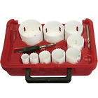 Defusco Industrial Aggressor 9 Piece Holesaw Kit Closeout Special 630125234648
